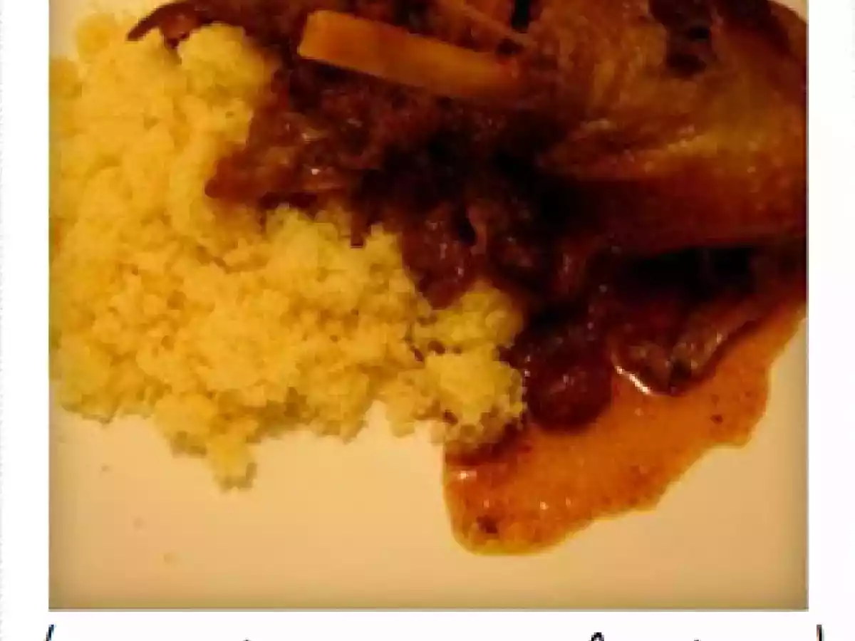 Tajine de cuisses de canard confites aux fruits secs...Une petit goût du maroc