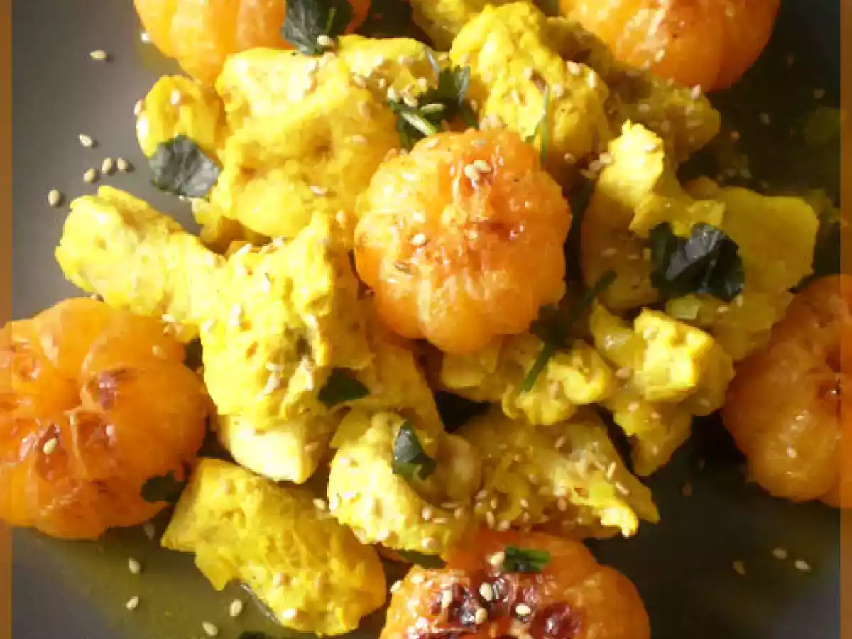 TAJINE de DINDE aux CLEMENTINES