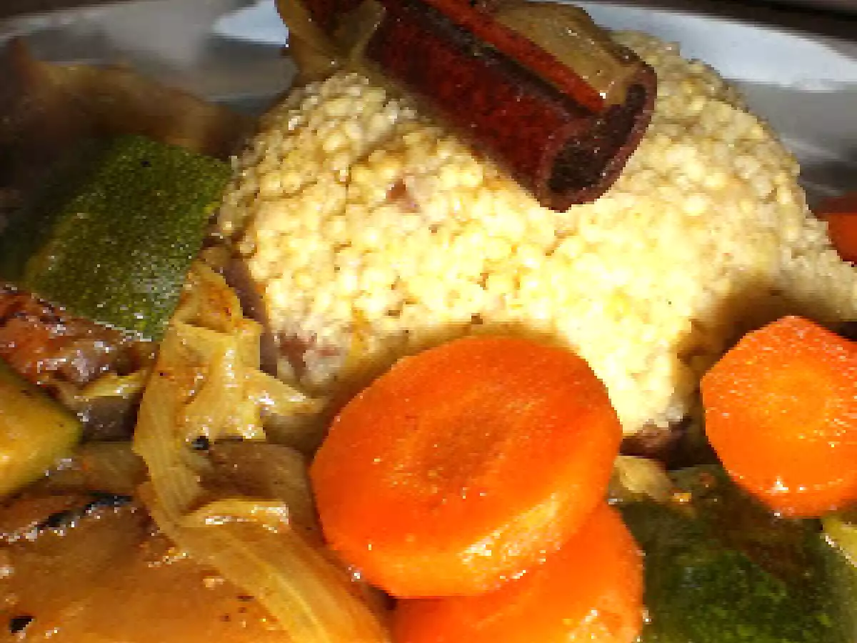 Tajine de légumes au MILLET