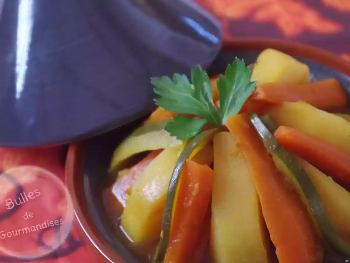 Tajine de légumes aux épices… pour faire venir le soleil !