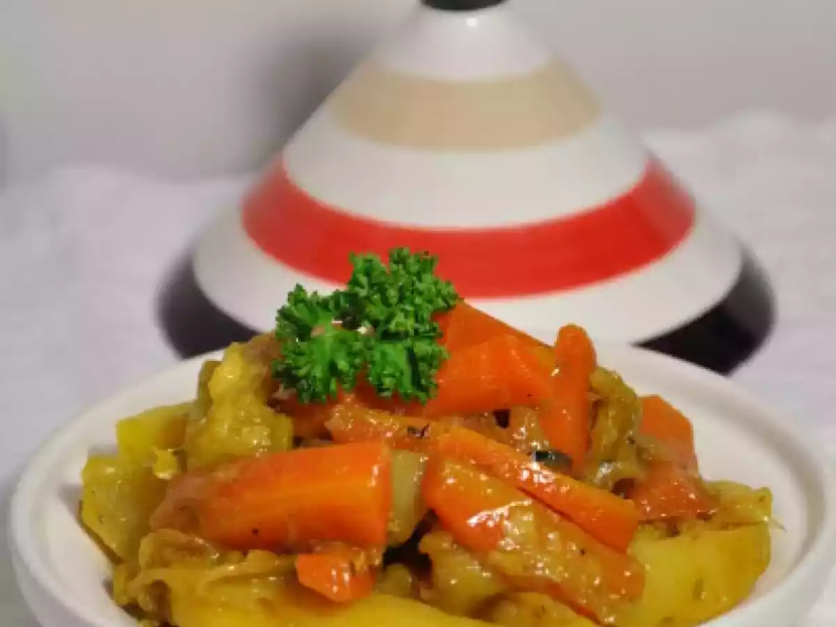 Tajine de légumes d'hiver aux épices