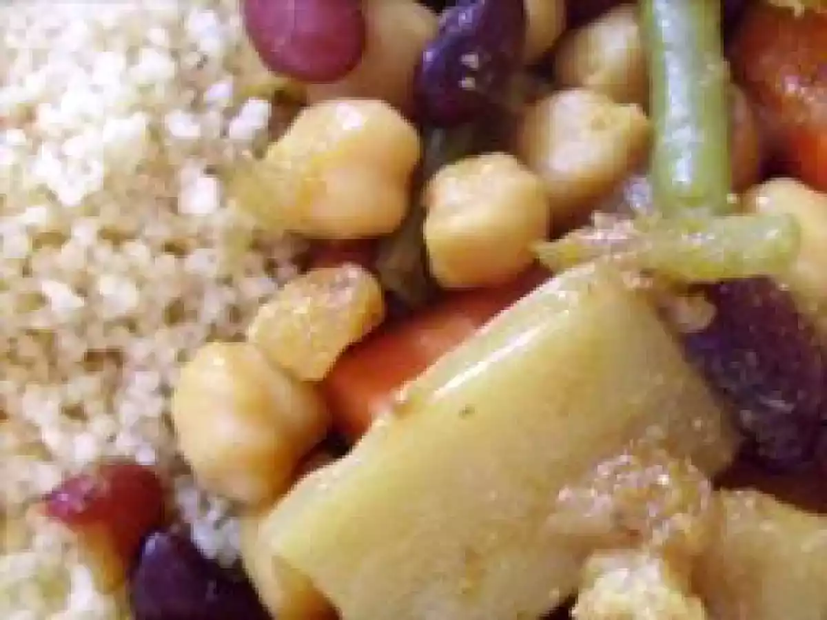 Tajine de Légumes et Légumes secs, Hum!!!