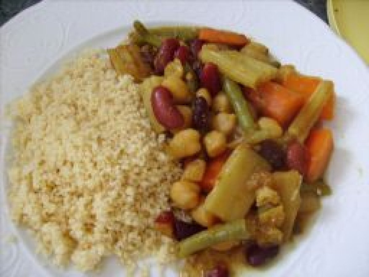 Tajine de légumes et légumes secs, hum!!! Recette Ptitchef