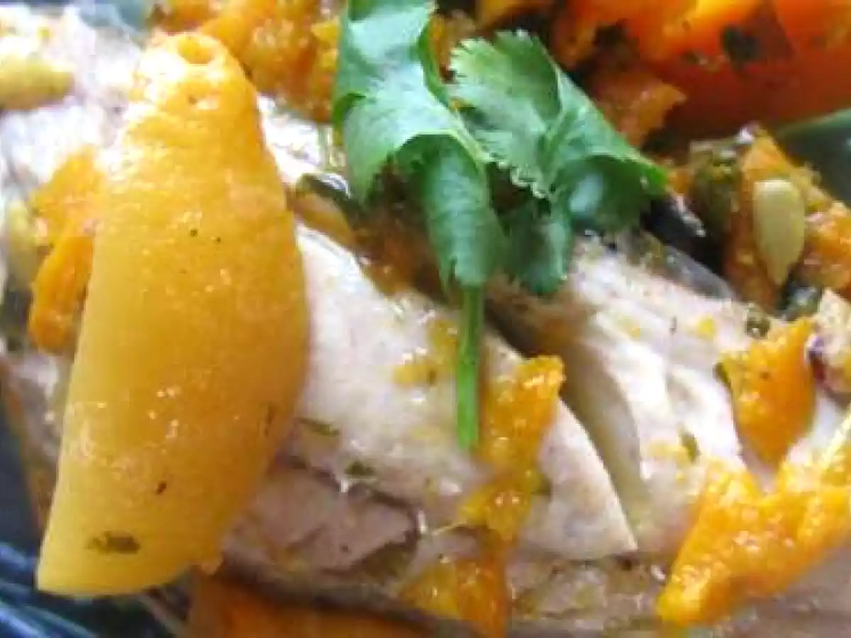 TAJINE DE MAQUEREAUX AU PATATES DOUCES