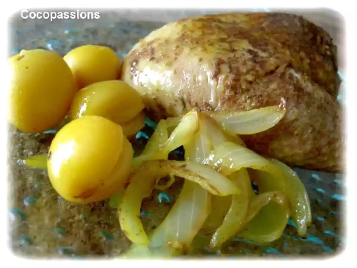 Tajine de pintade aux mirabelles