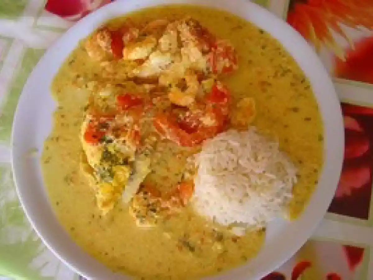 TAJINE DE POISSONS AU SAFRAN ET CURRY !!!