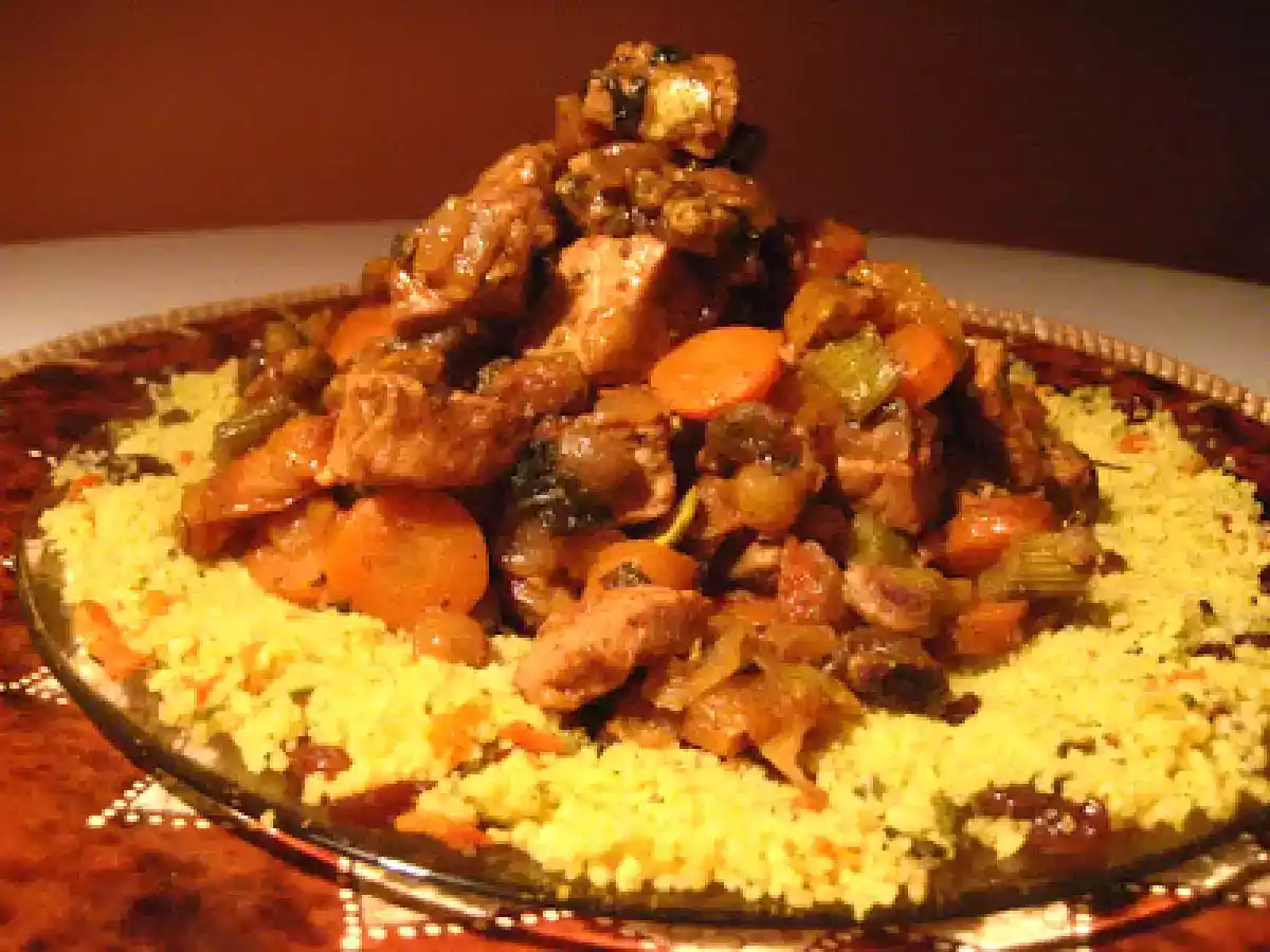 Tajine de porc au miel et aux abricots - photo 2