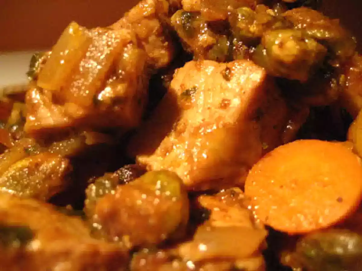 Tajine de porc au miel et aux abricots - photo 5