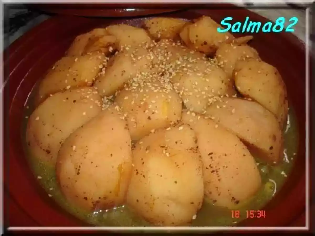 Tajine de poule aux coings caramélisés - photo 2