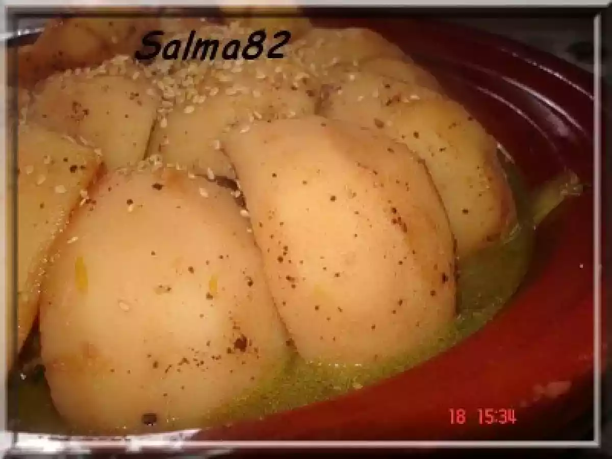 Tajine de poule aux coings caramélisés - photo 4