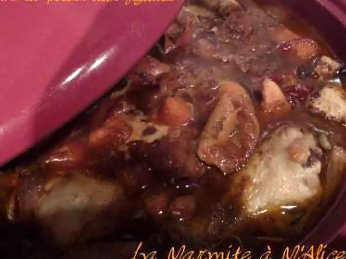 Tajine de poulet aux figues