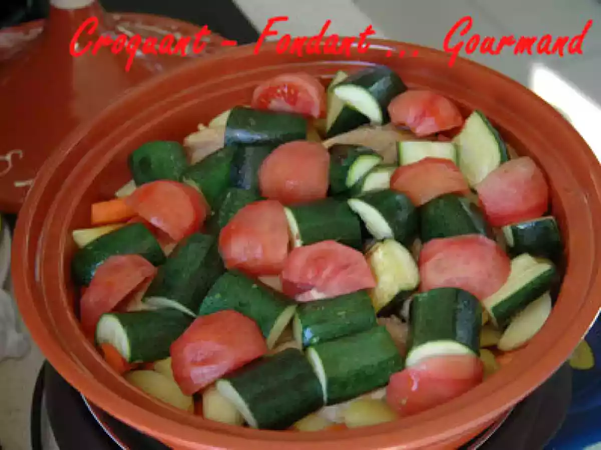 TAJINE de POULET aux LÉGUMES - photo 3