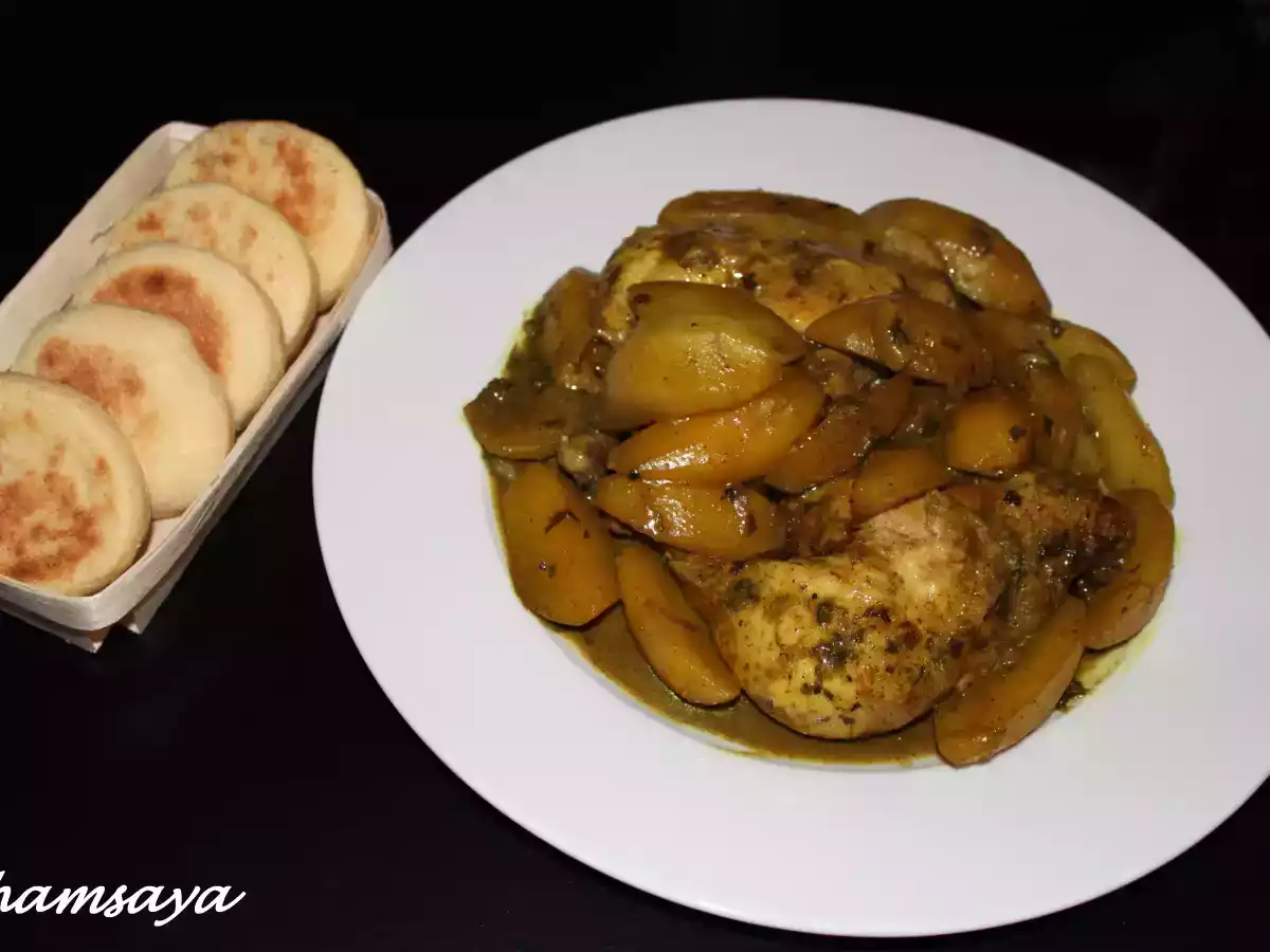 tajine de poulet aux pommes de terre - photo 2