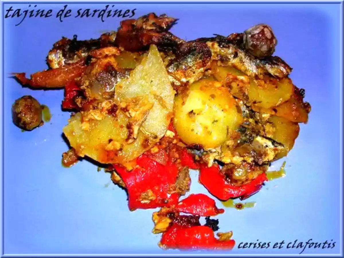 TAJINE DE SARDINES AU FOUR - photo 2
