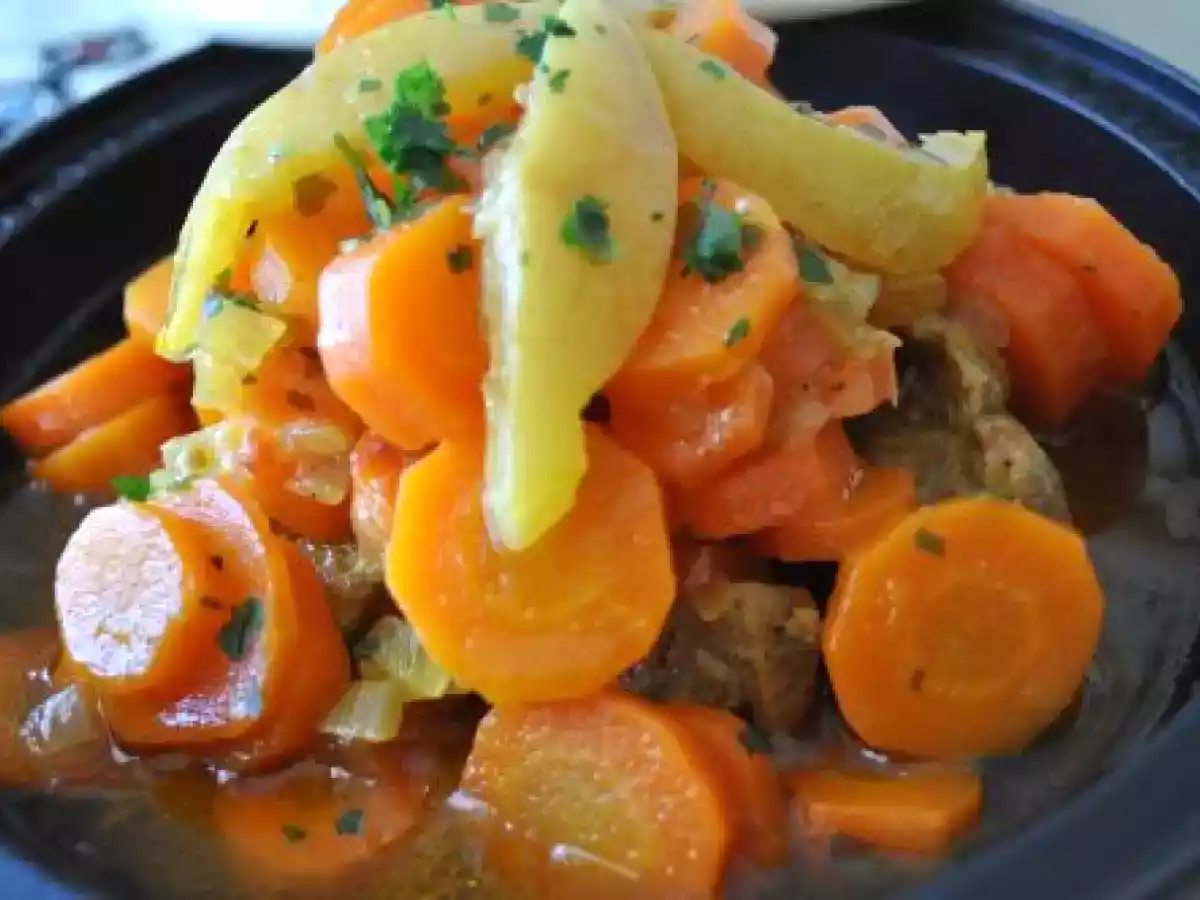 Tajine de Viande aux Carottes et citron confit - photo 3
