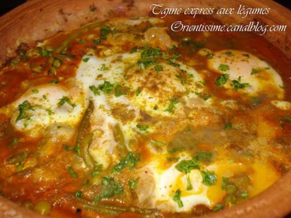 Tajine express aux légumes Recette Ptitchef