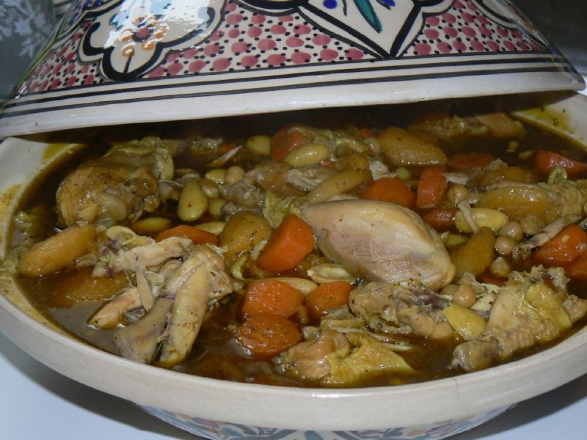 Tajine poulet abricot, Recette Ptitchef
