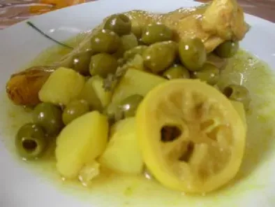 Tajine Poulet aux Olives et Pommes de Terre - photo 2