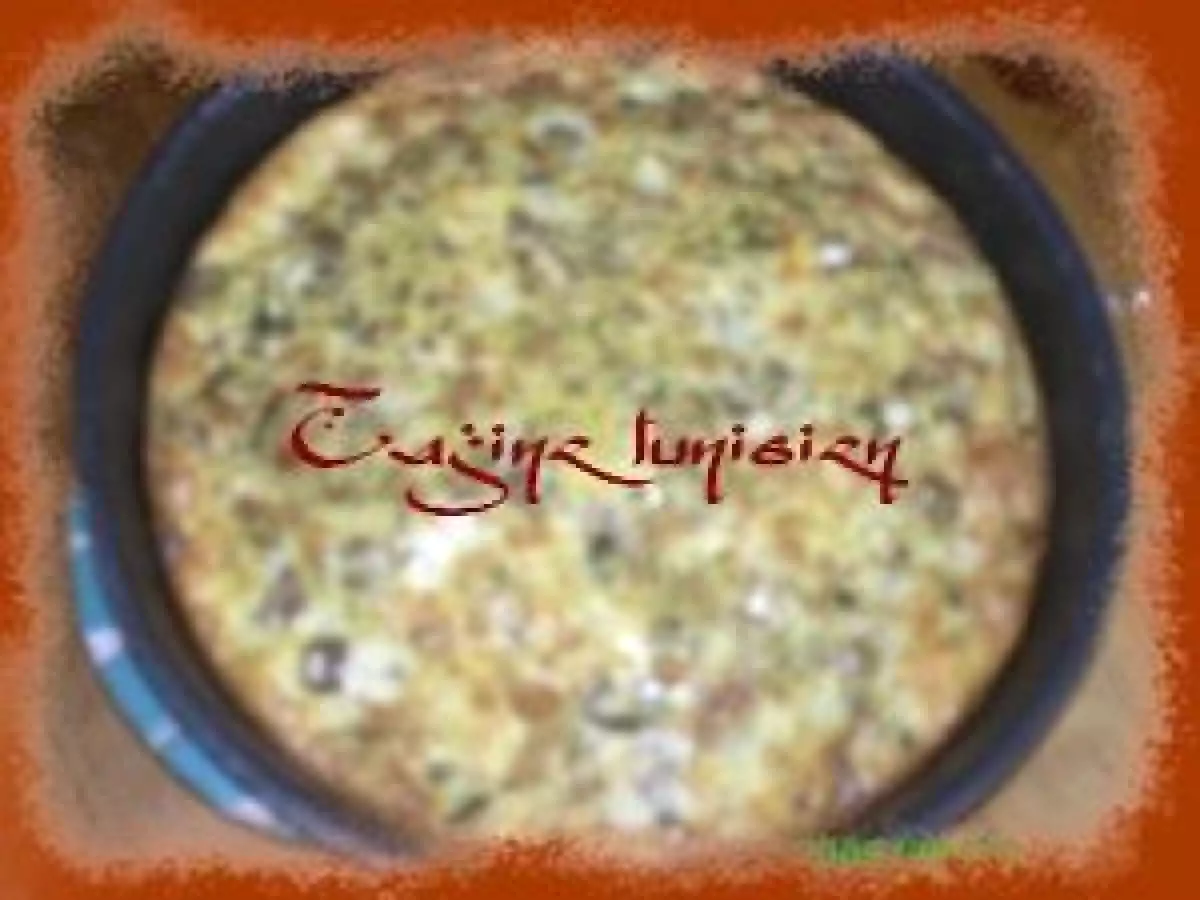 Tajine tunisien à la viande hachée