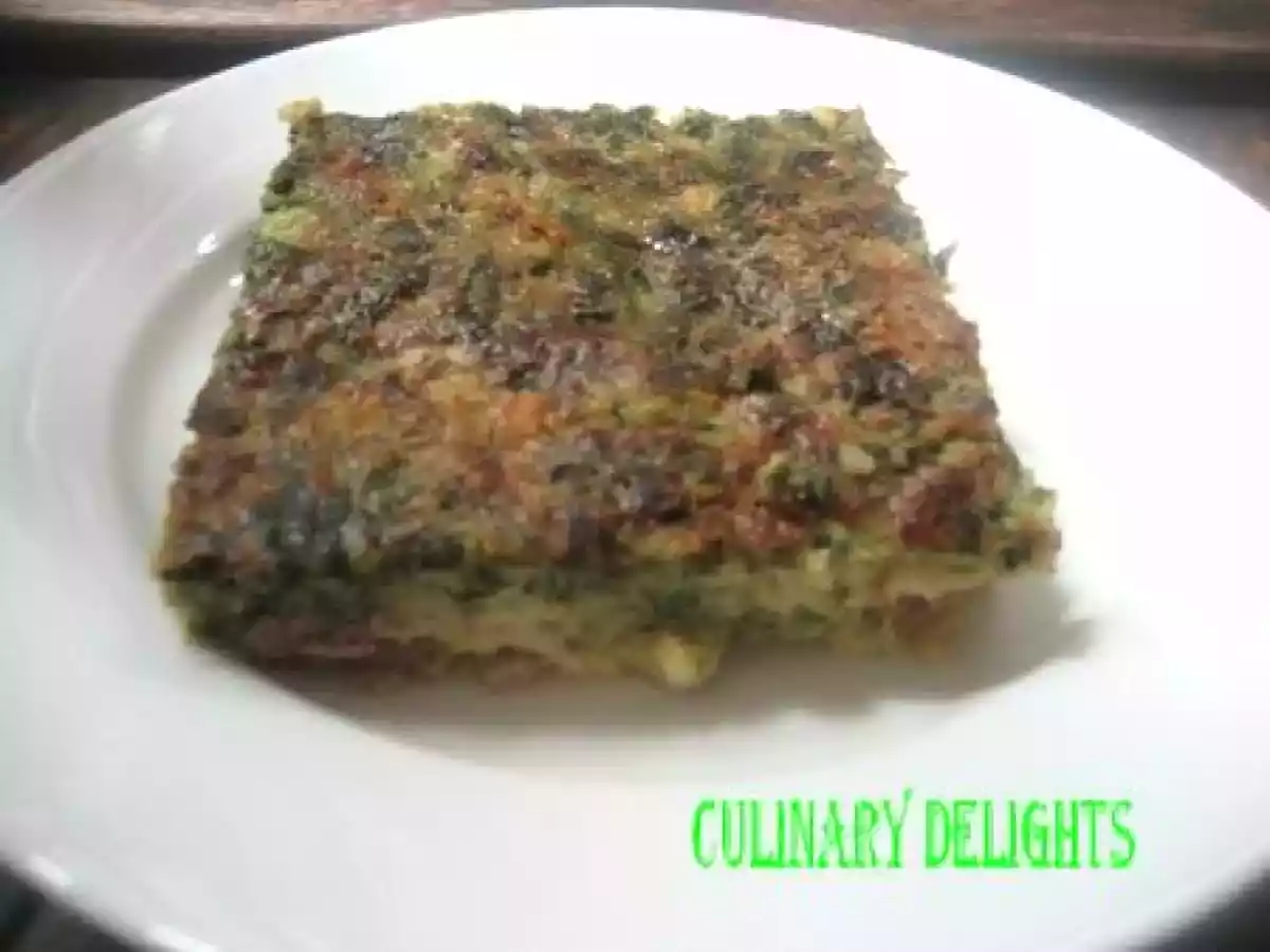 Tajine Tunisien aux epinards