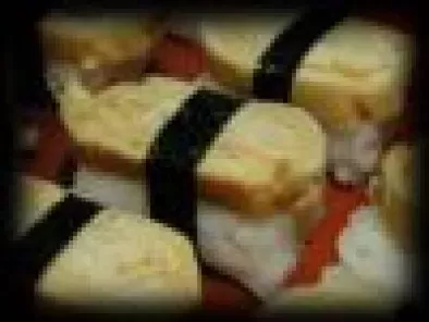 Tamago yaki... ou nigiri sushi à l'omelette feuilletée japonaise !