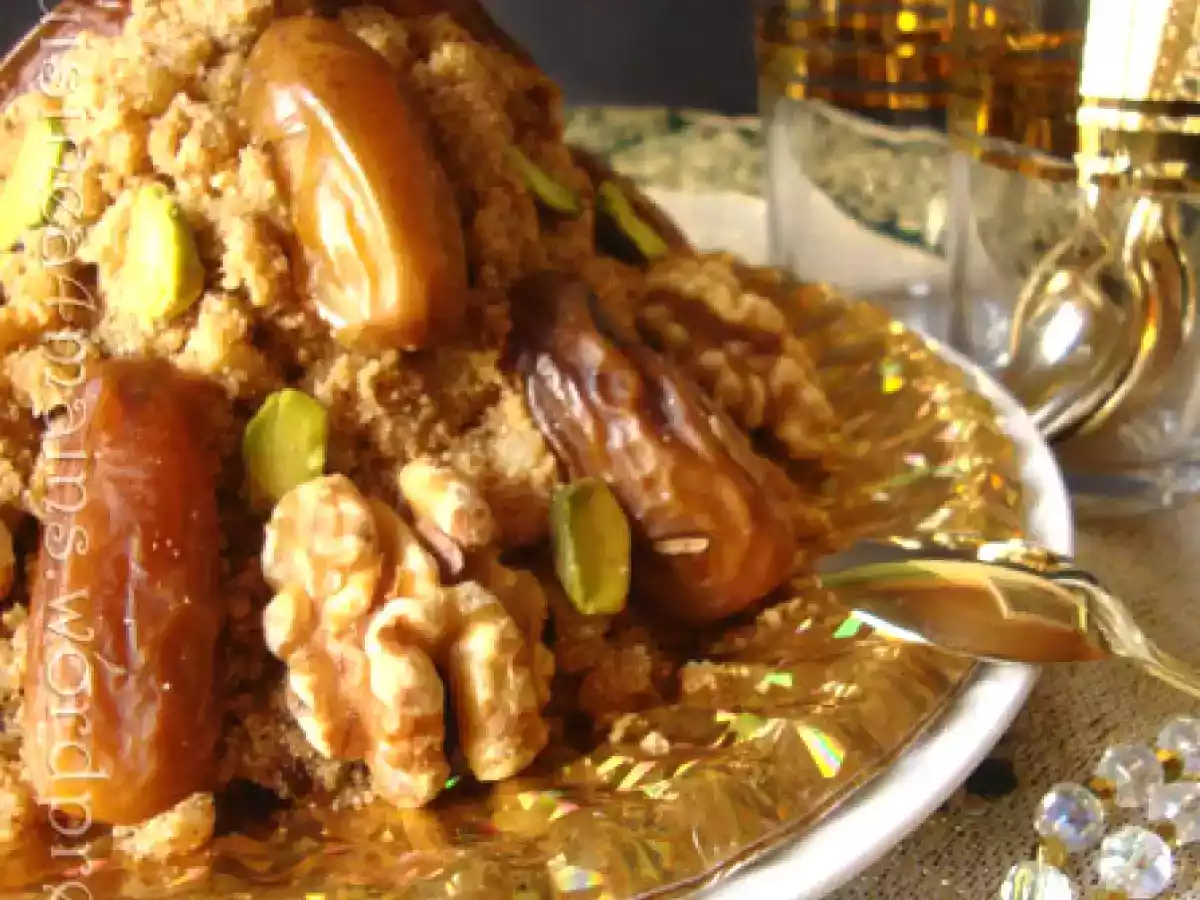 Tamina aux dattes et au blé