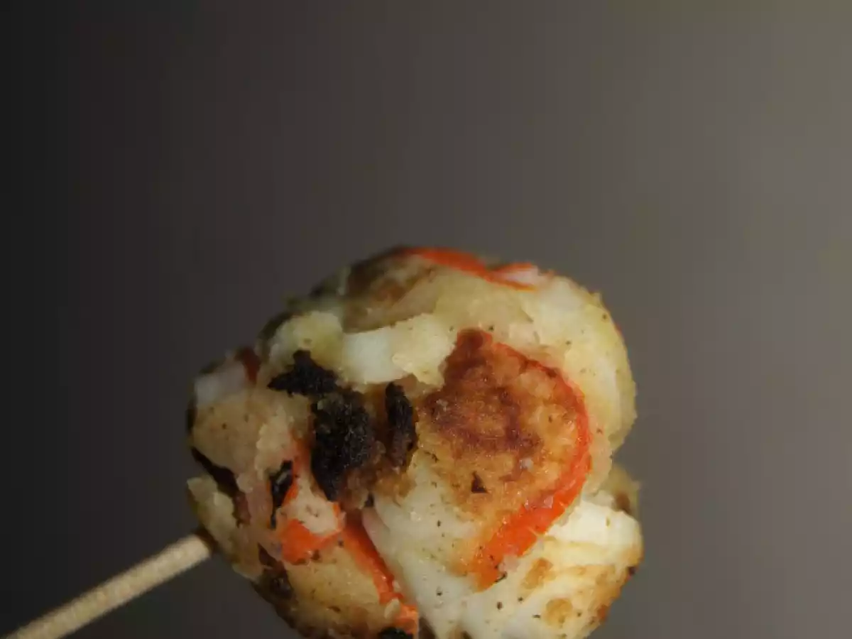 Tapas au manioc acragnocchités