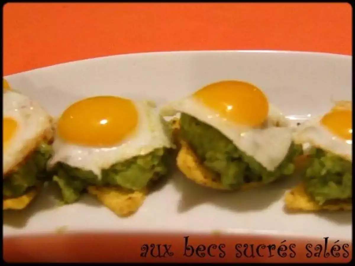 Tapas guacamole et oeuf de caille - photo 2