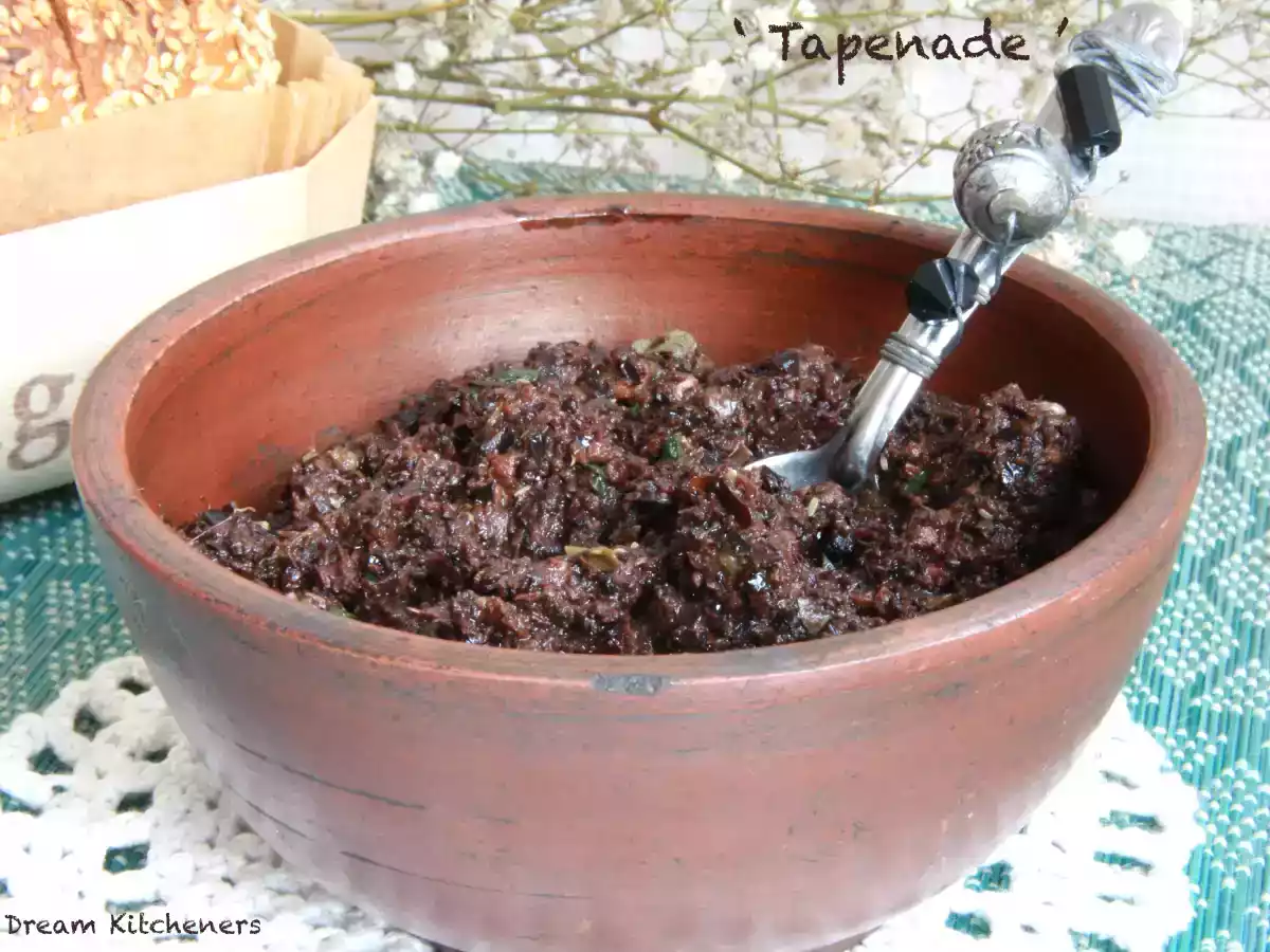 Tapenade aux olives noires
