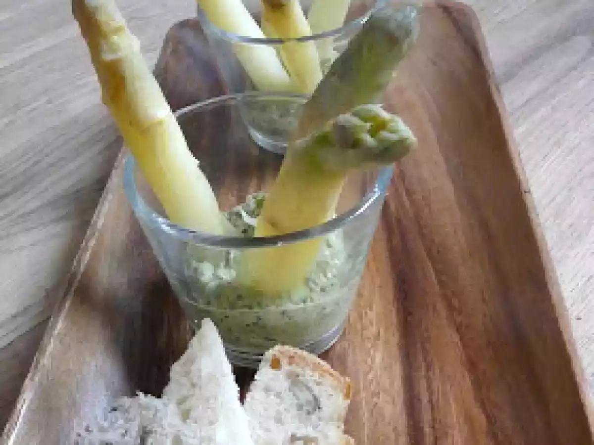 Tapenade de graines de courge et asperges blanches - photo 2