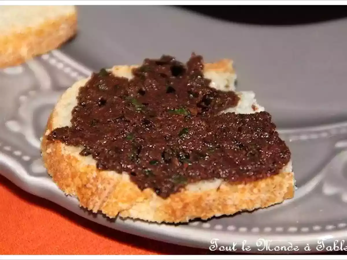 Tapenade noire au basilic - photo 2