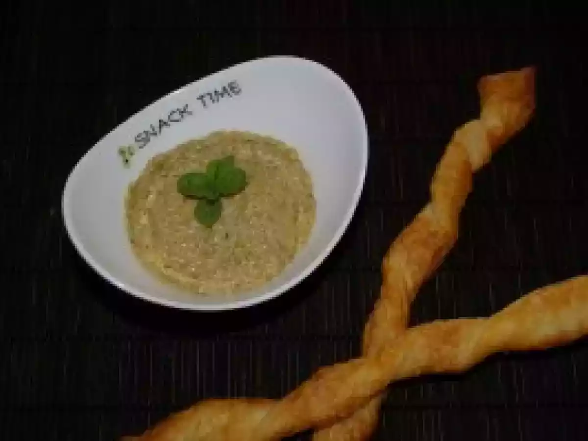 Tapenade verte aux agrumes et ses torsades