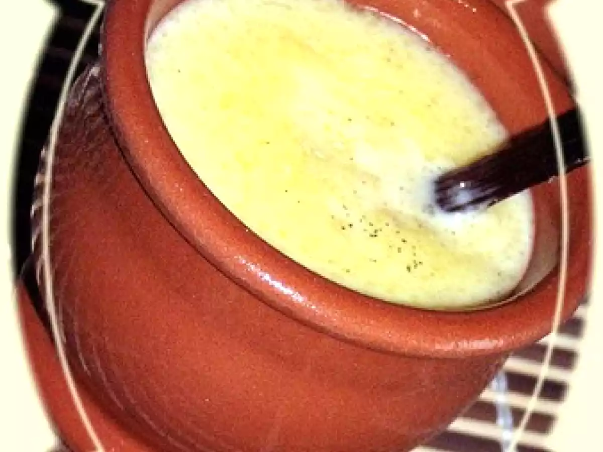 Tapioca au lait et à la vanille et un petit extra... - photo 2