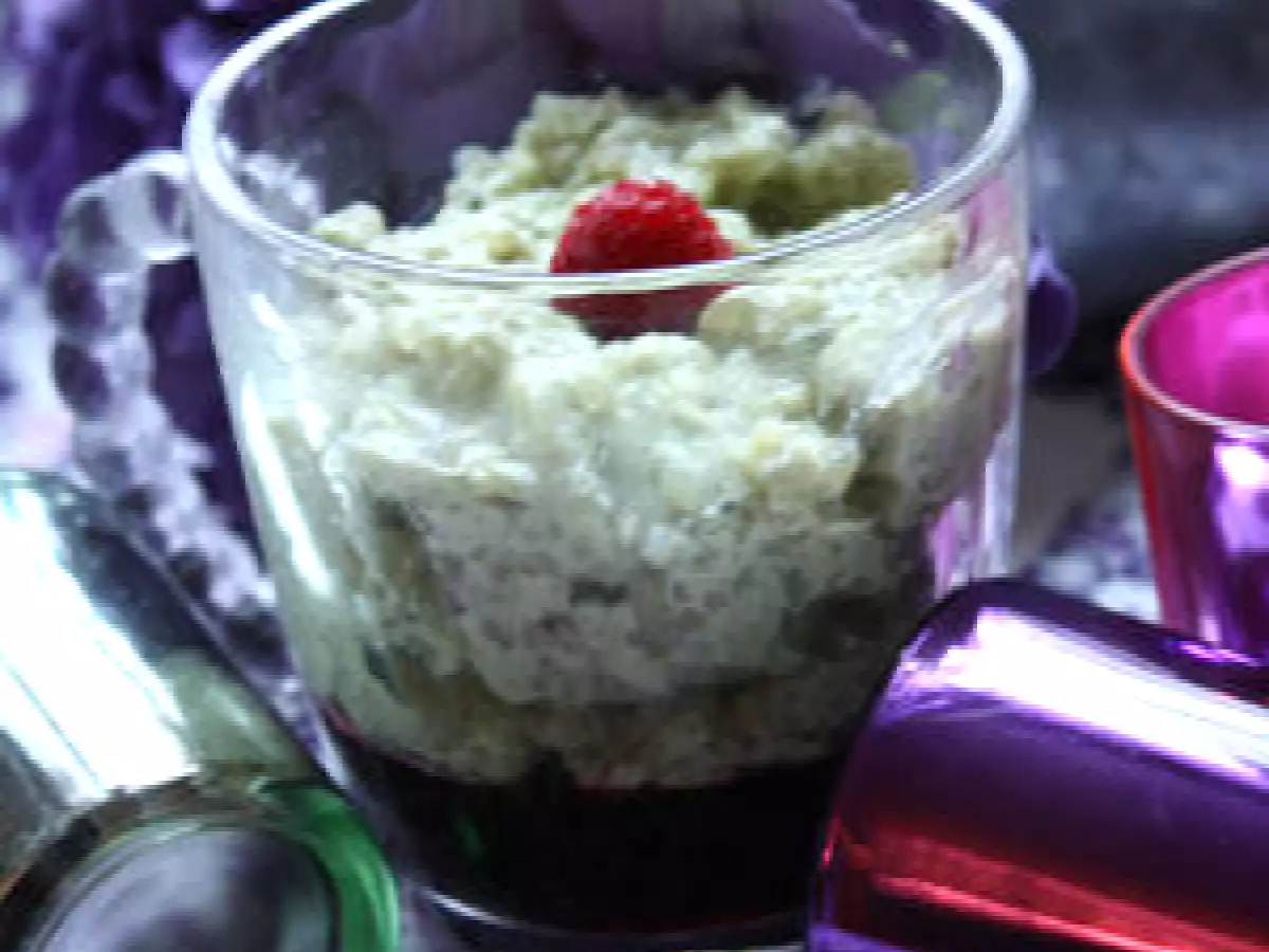 Tapioca au thé matcha et fruits rouges - photo 2