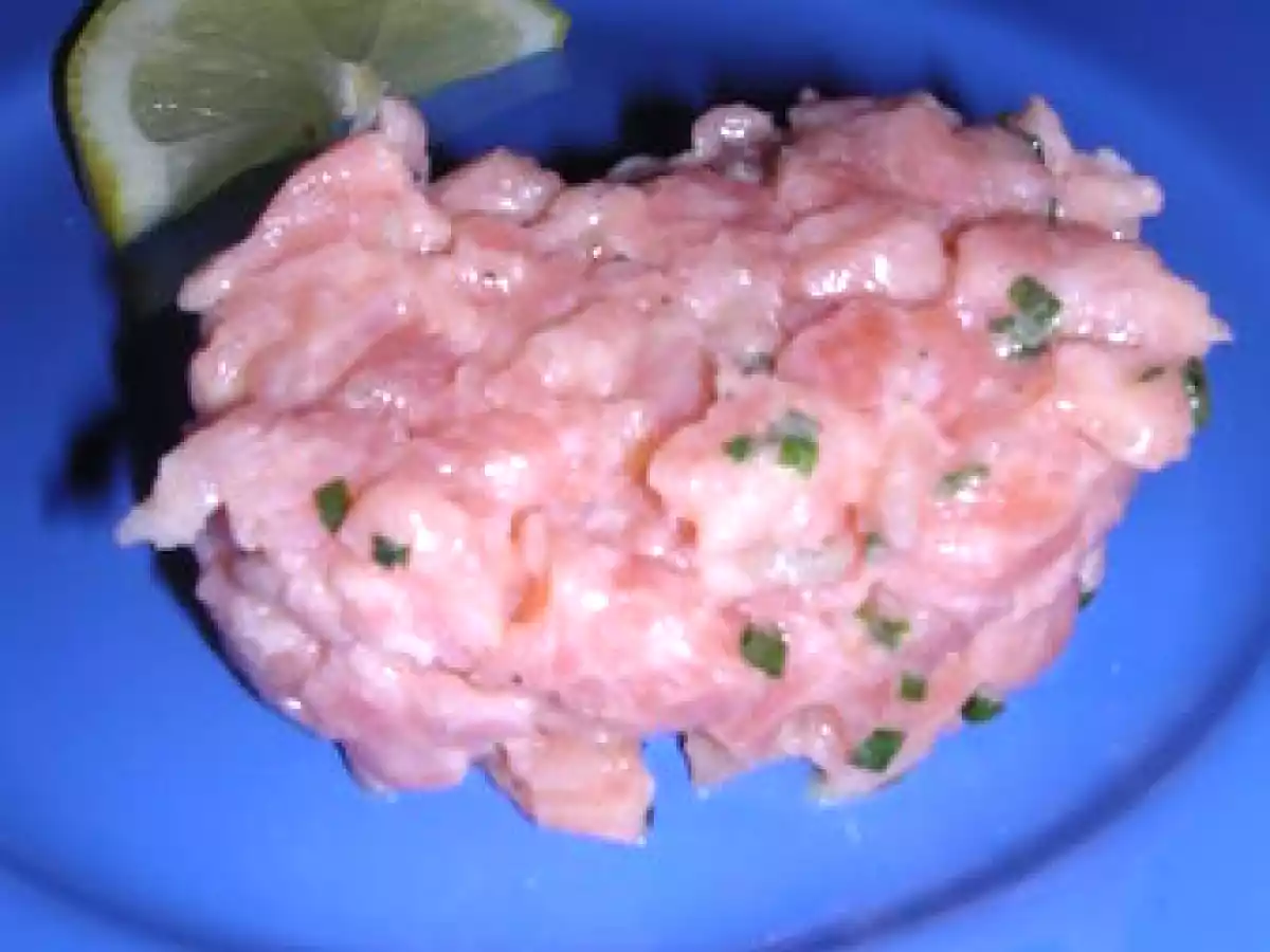TARTARE AUX 2 SAUMONS