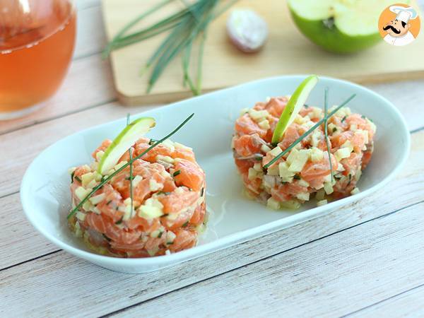 Tartare Bien Frais Au Saumon Et Pomme Verte Recette Ptitchef