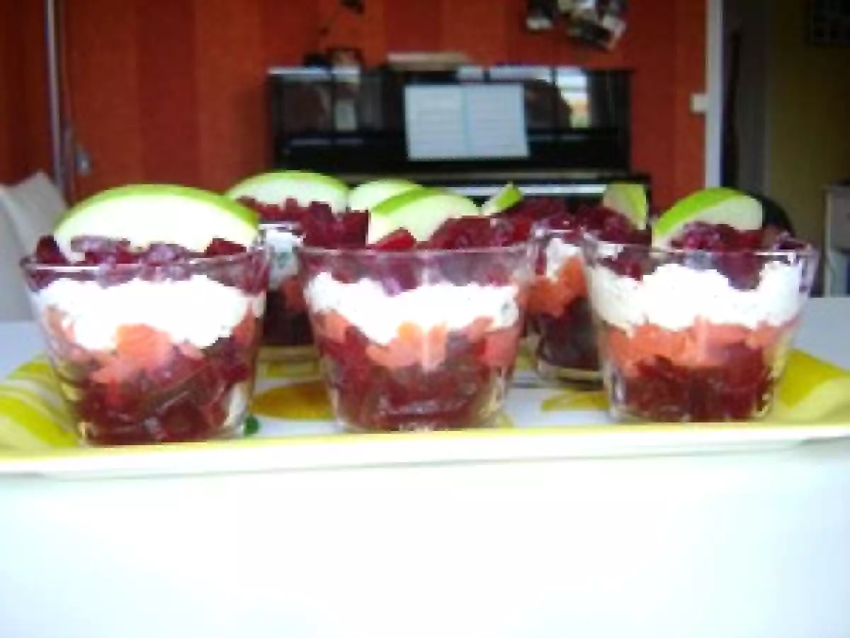 Tartare de betterave à la truite fumée pour un départ en Turquie réussi ! - photo 3