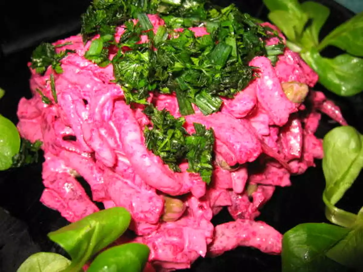 Tartare de betteraves aux fines herbes - photo 2