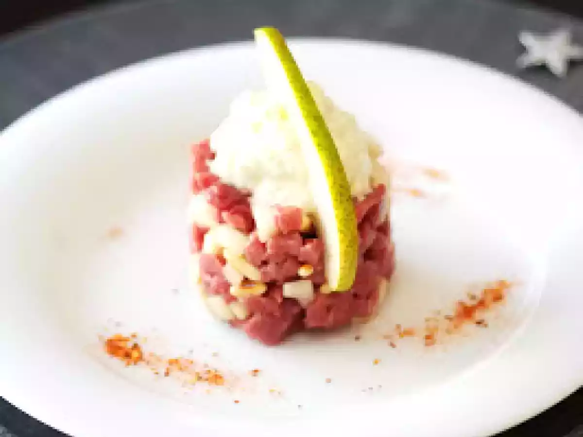 Tartare de bœuf Angus au Roquefort,  - photo 2