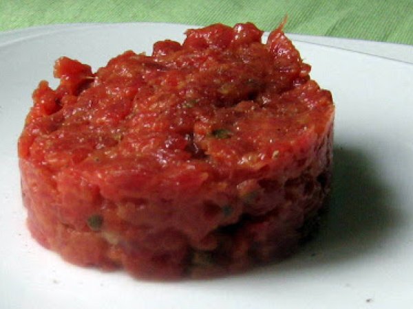 Tartare de boeuf - rinder-tartar - Recette Ptitchef
