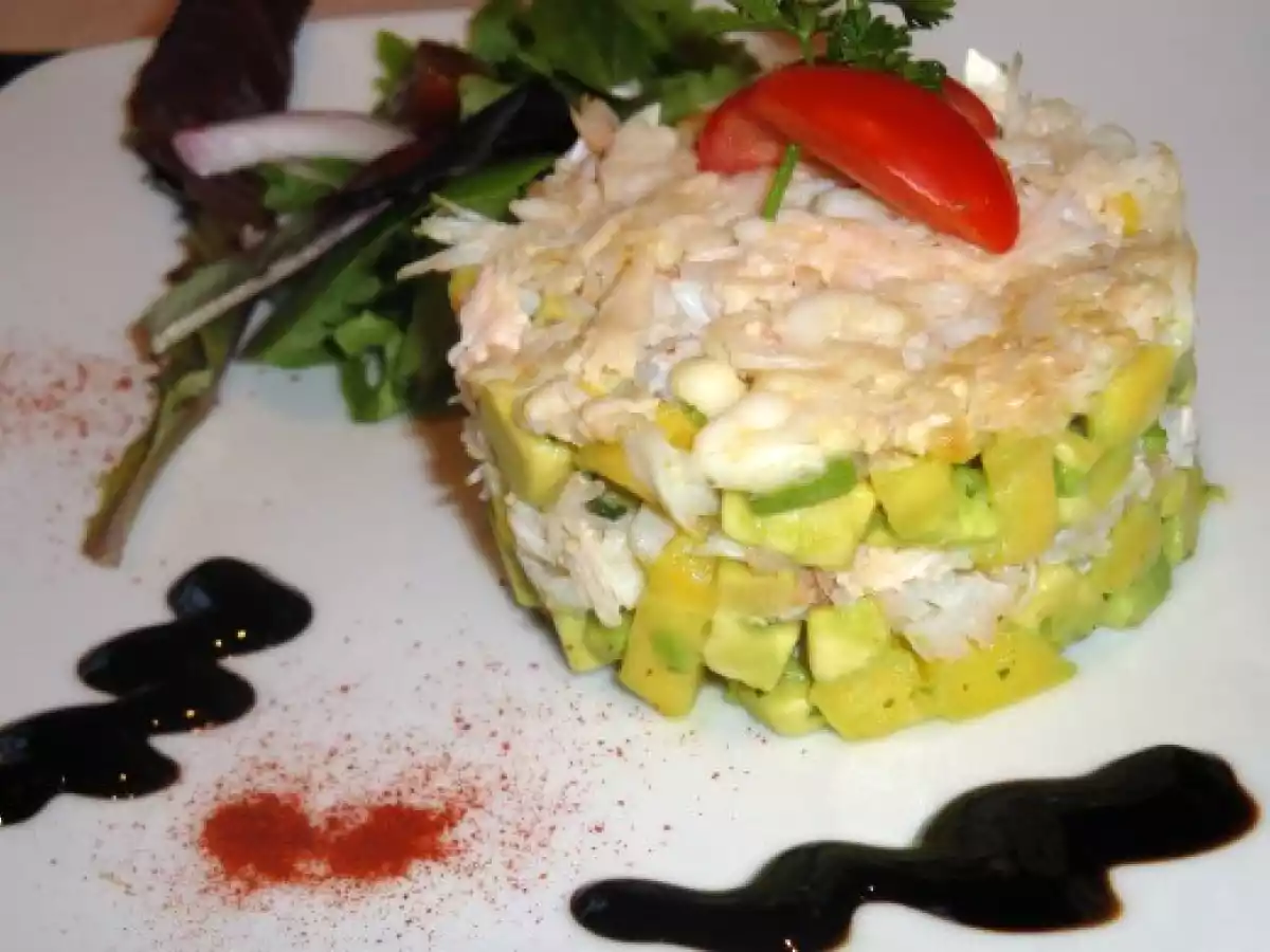 TARTARE DE CRABE AVOCAT & MANGUE