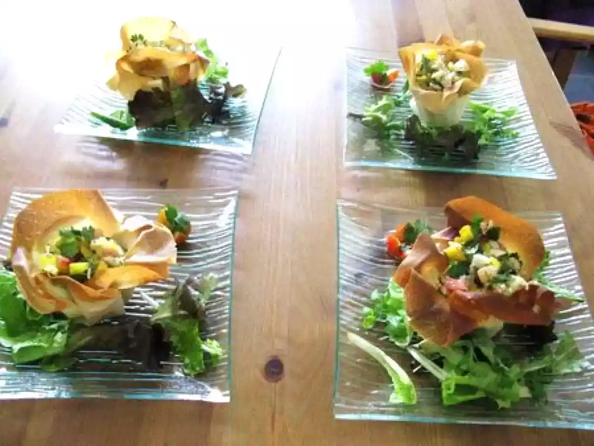 Tartare de daurade et mangue à l'huile de vanille - photo 2