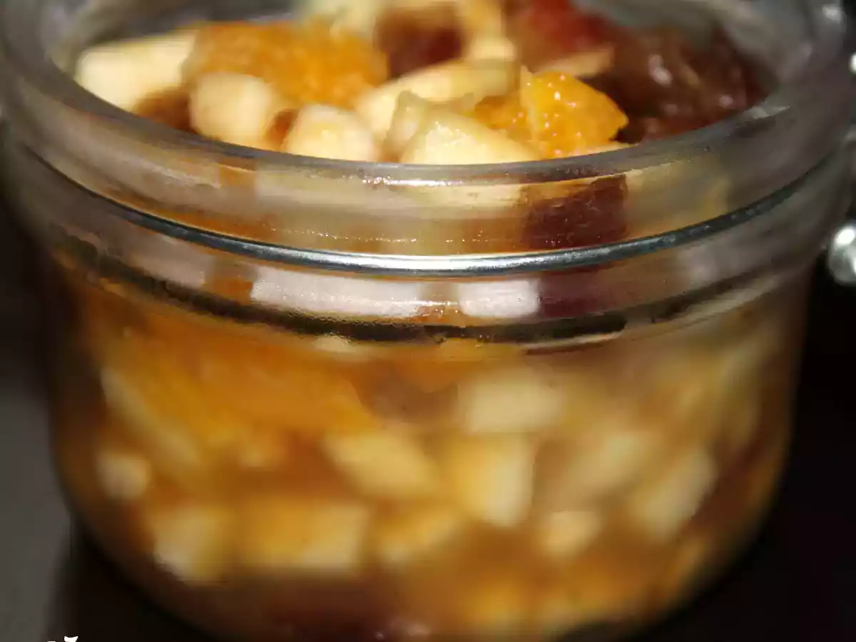 Tartare de fruits façon orientale