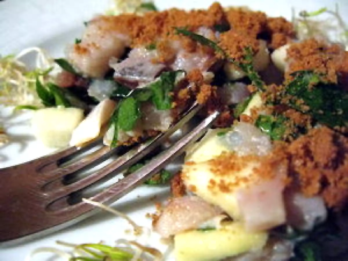 Tartare de hareng saur doux aux pommes et aux speculoos - photo 2