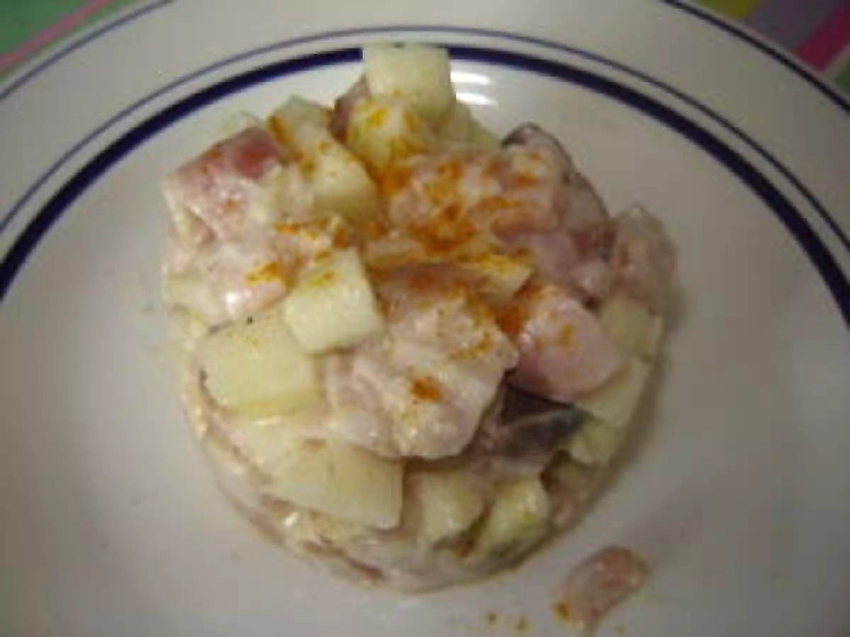 Tartare de maquereau à la granny smith