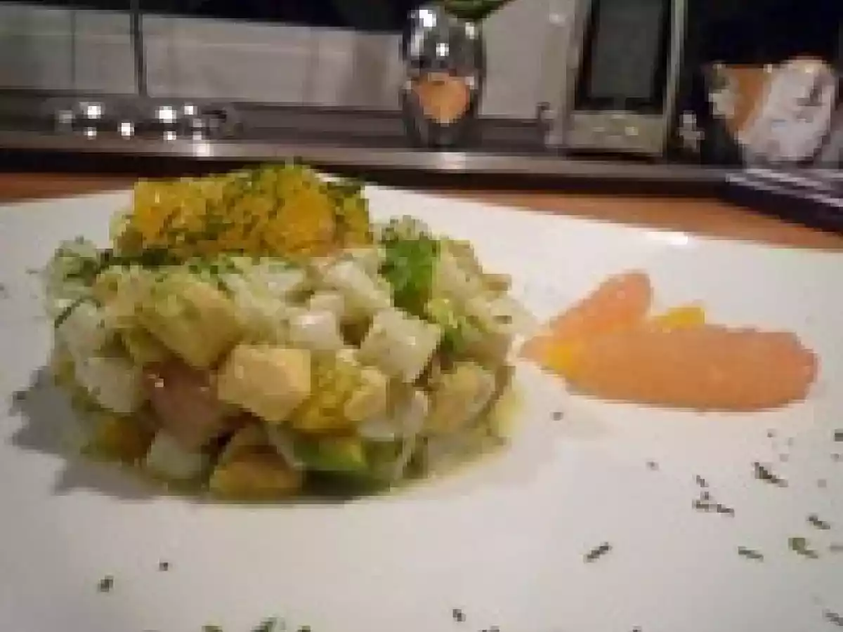 TARTARE DE NOIX DE SAINT-JACQUES AUX AGRUMES - photo 2