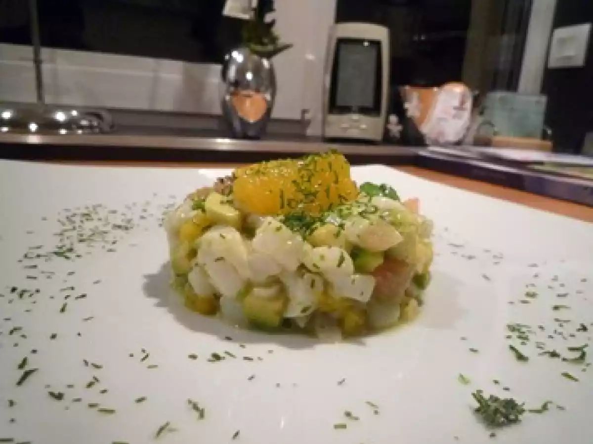 TARTARE DE NOIX DE SAINT-JACQUES AUX AGRUMES - photo 3