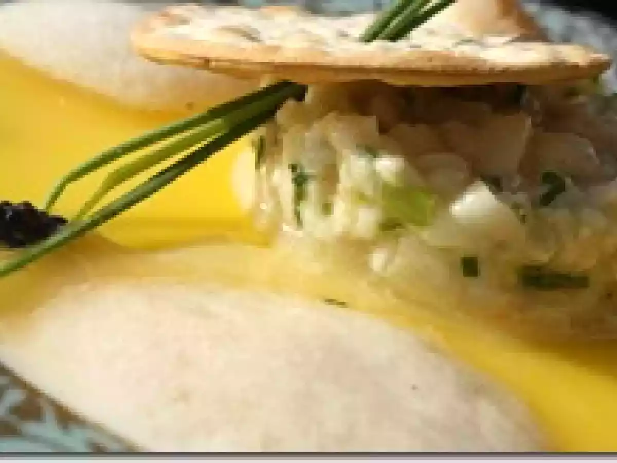 Tartare de Saint-Jacques à la Cébette, Gelée d'Agrumes et Ecume Iodées - photo 3