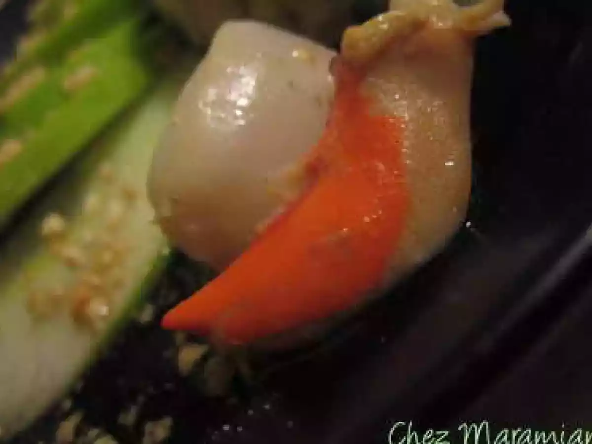 Tartare de Saint Jacques à la pomme Granny - photo 3