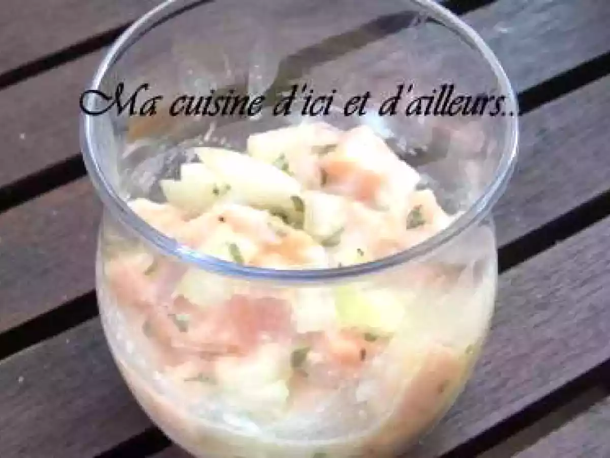 Tartare de saumon